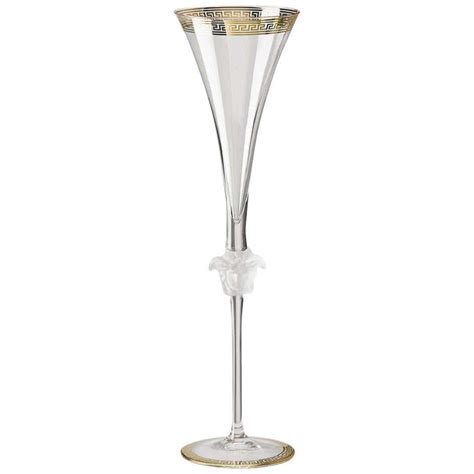 versace champagne glass|most expensive versace glasses.